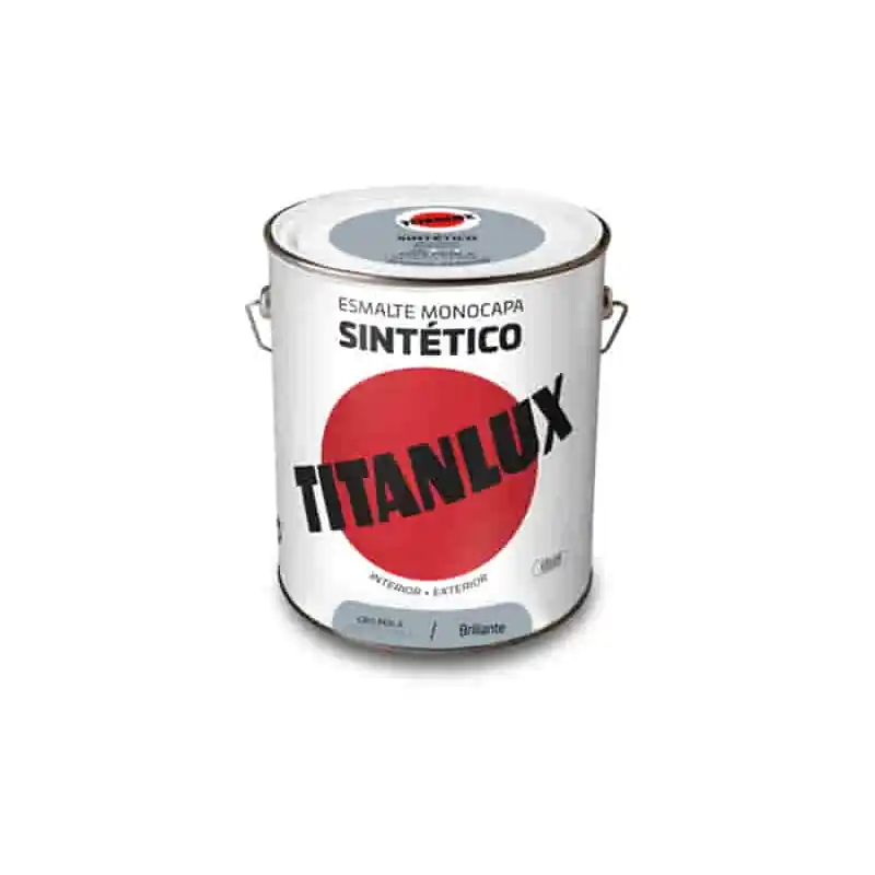 Esmalte sintetico titan brillo 0509 250 ml gris perla - Esmalte sintético