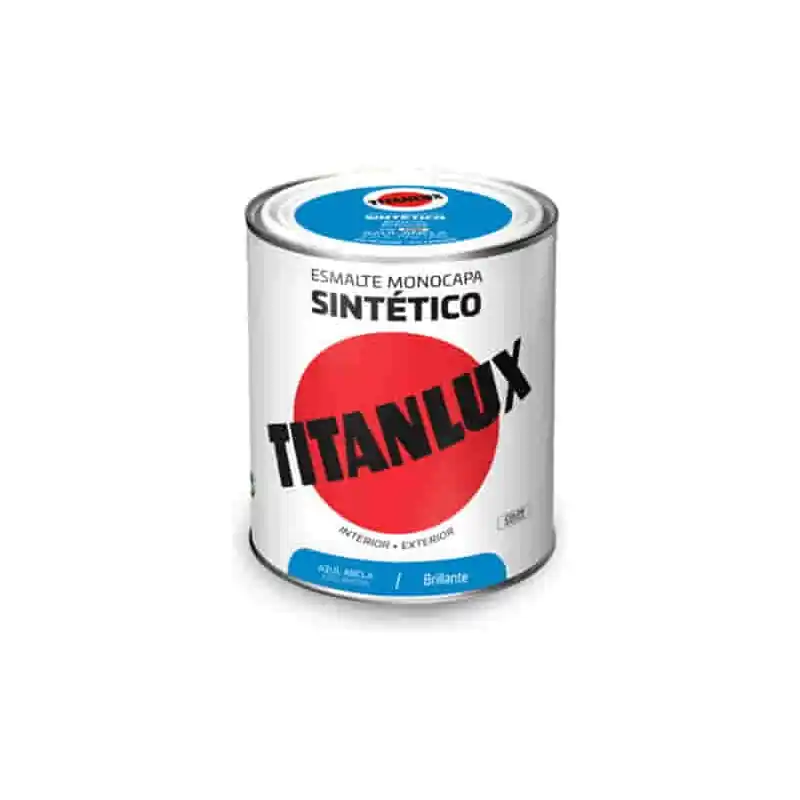 Esmalte sintetico titan brillo 0536 750 ml azul ancla - Esmalte sintético