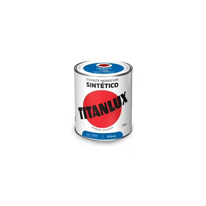 Esmalte sintetico titan brillo 0539 750 ml azul luminoso - Esmalte sintético