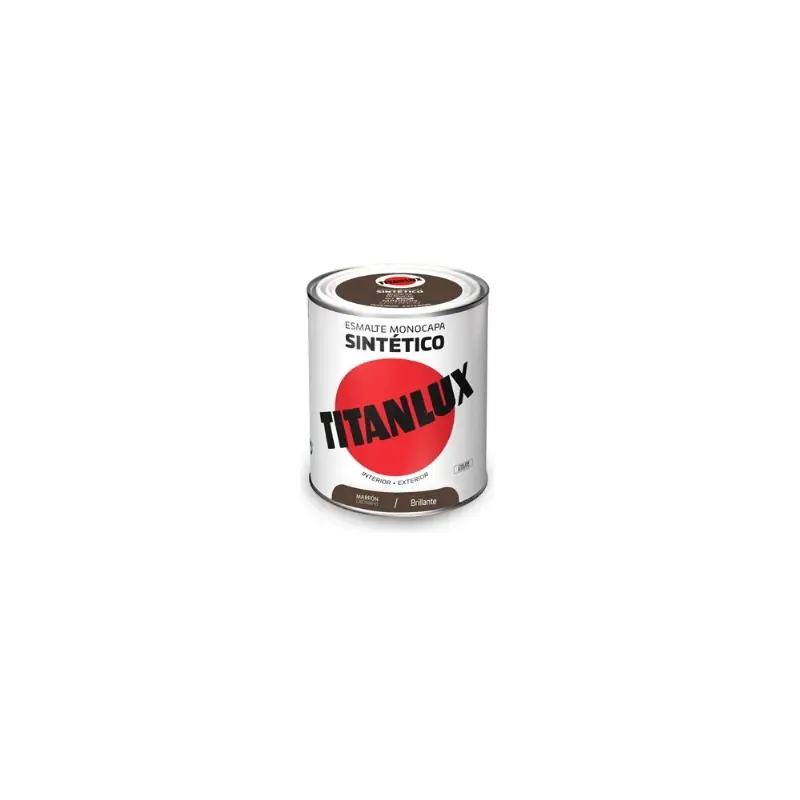 Esmalte sintetico titan brillo 0547 750 ml marron - Esmalte sintético