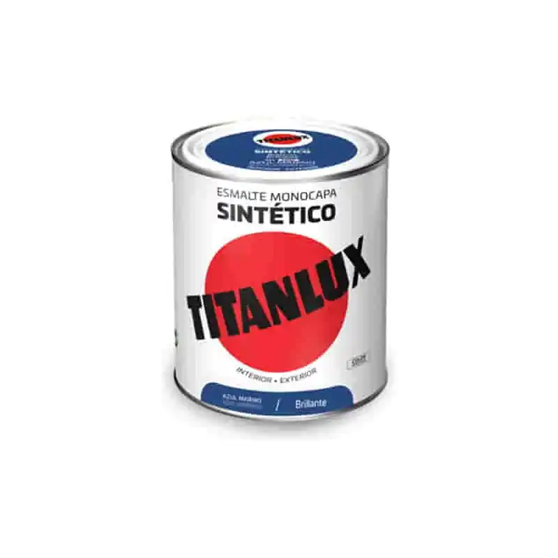Esmalte sintetico titan brillo 0551 250 ml azul marino - Esmalte sintético
