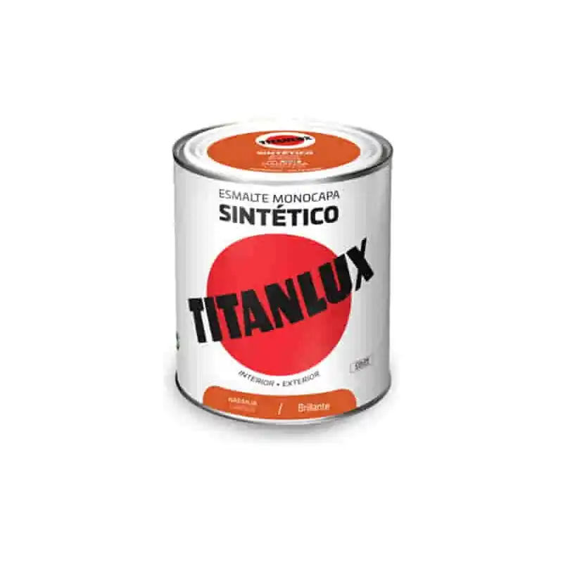 Esmalte sintetico titan brillo 0554 750 ml naranja - Esmalte sintético