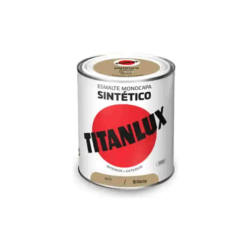 Esmalte sintetico titan brillo 0585 250 ml beige - Esmalte sintético