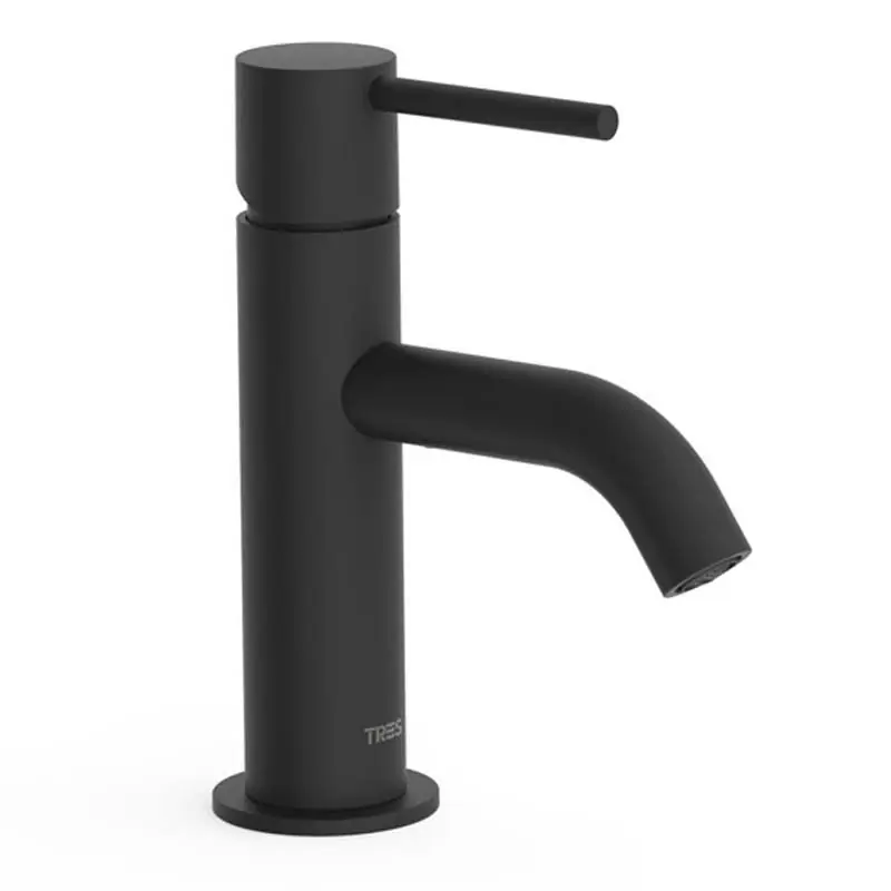 Monomando lavabo tres study 175mm negro mate 26290301nm - STUDY TRES monomando lavabo