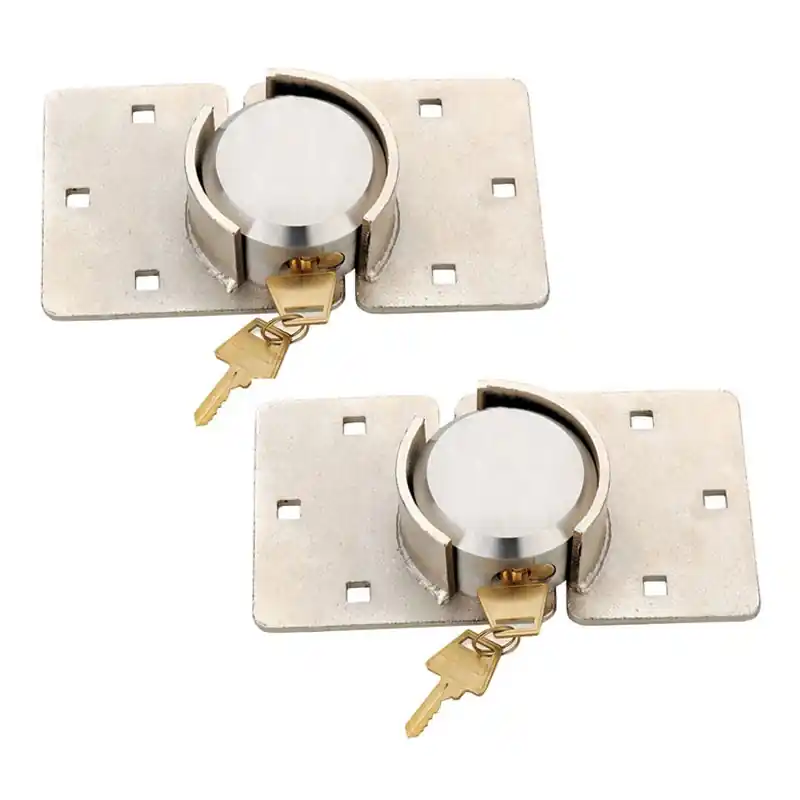 Candado seguridad vehiculos micel cn07 73mm cromado brillo 2 unidades - Accesorios para coche