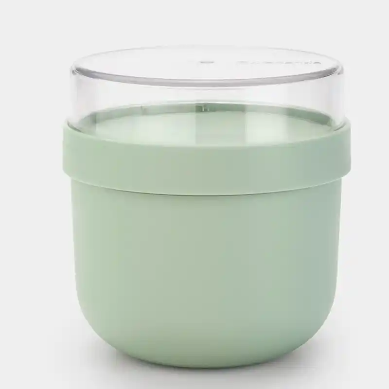 Bol desayuno con tapa brabantia 0,5 l verde jade - Tazas desayuno, bols,mugs