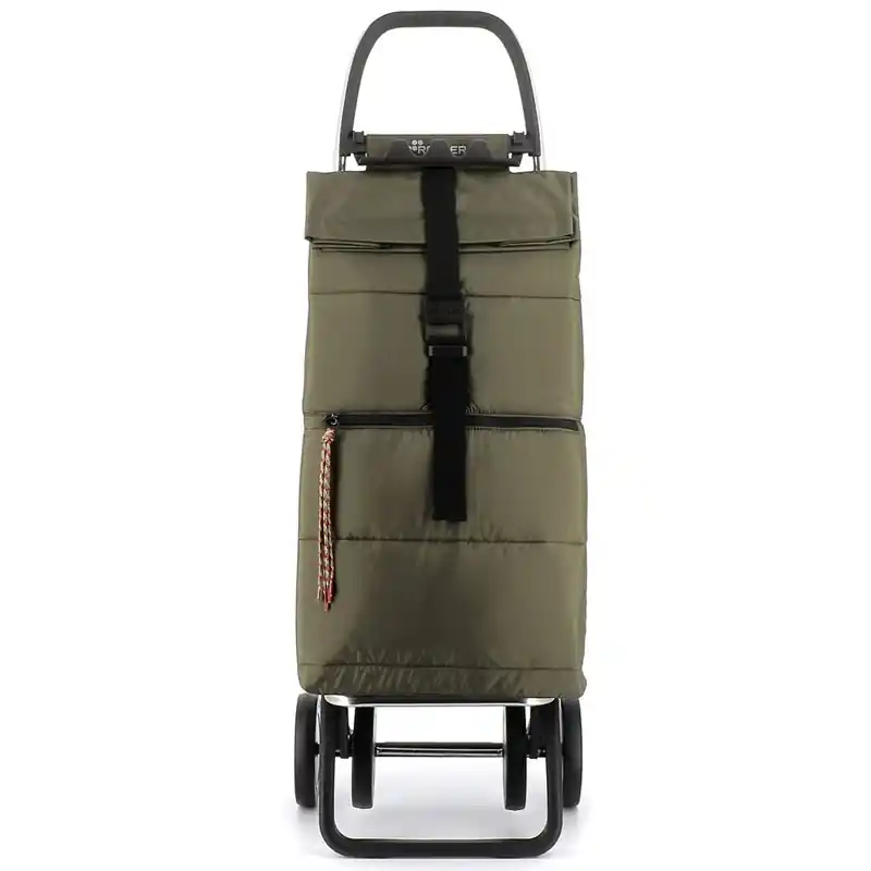 Carro compra rolser big polar 4 ruedas kaki - Carros de compra Rolser