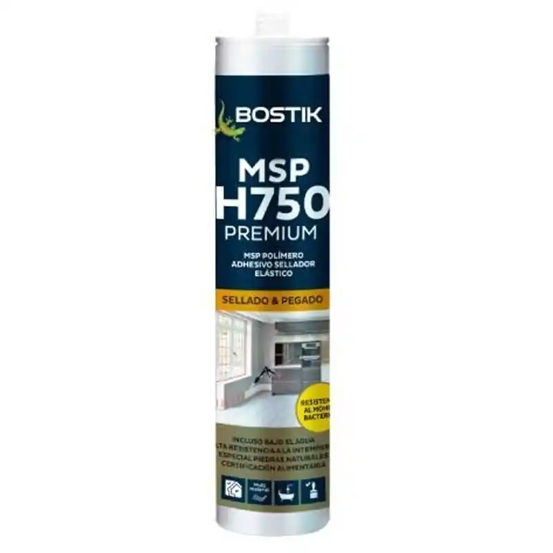 Adhesivo sellador bostik msp h750 premium 290ml marron - Siliconas y masillas