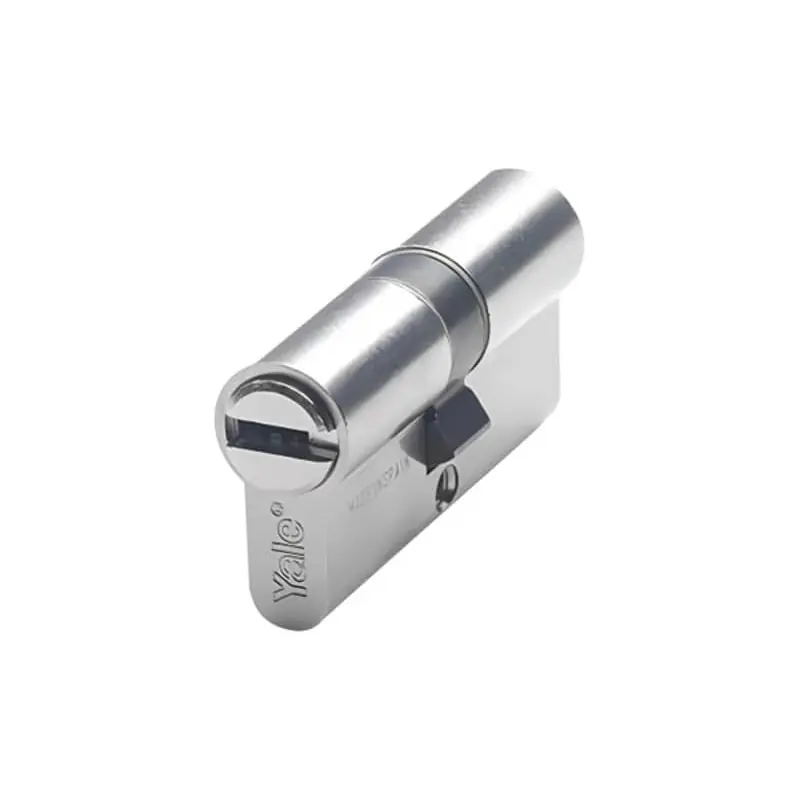 Cilindro yl6 leva larga yale 30-50 niquel 5 llaves