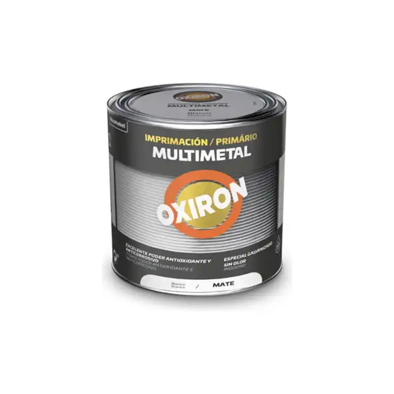 Imprimacion multimetal titan oxiron mate 2,5 l blanco - Pintura antióxido