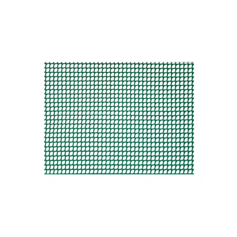 Malla plastica natuur 10 x 10 mm 310gr m² 1 x 5 m verde - Malla de ocultación