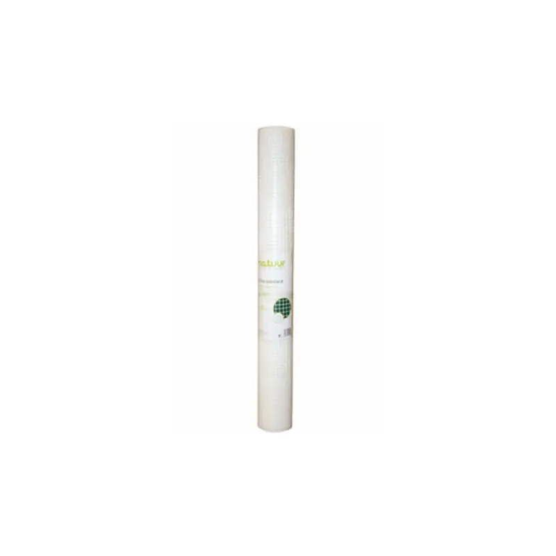 Malla plastica natuur 10 x 10 mm 310gr/m² 1 x 5 m blanco - Malla de ocultación