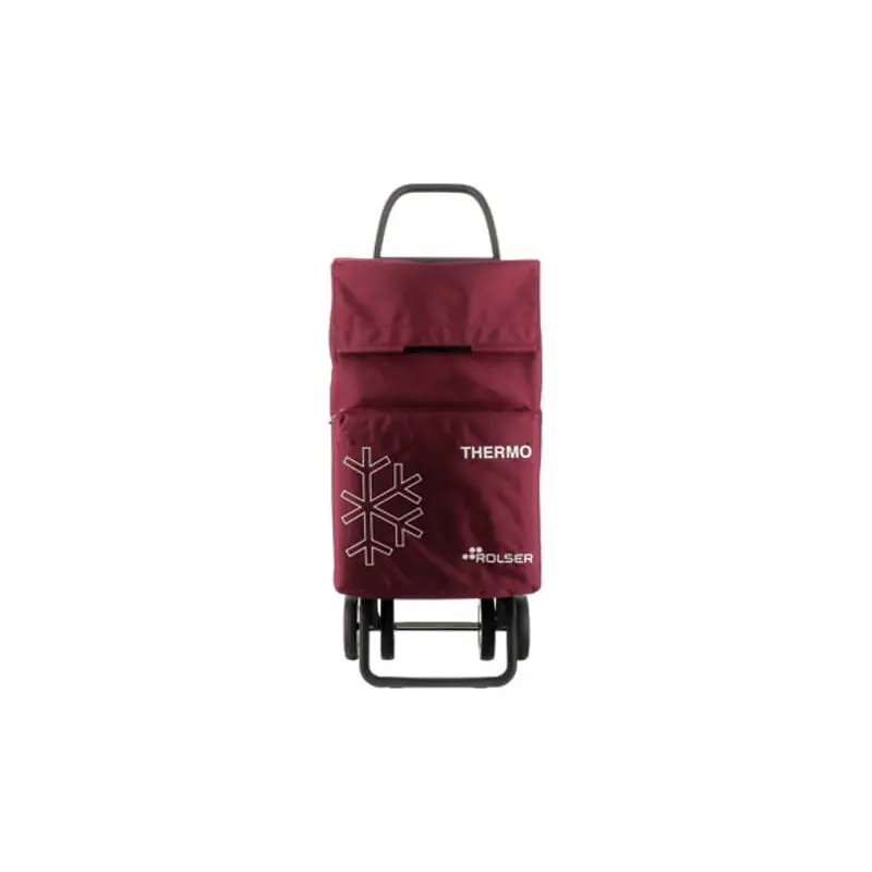 Carro compra rolser termo fresh xl4 ruedas burdeos - Carros de compra Rolser