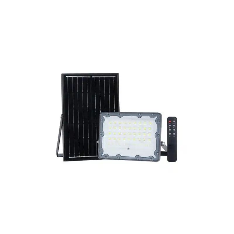 Proyector solar 100w 6500k 1000 lumens ip65 - Lámparas solares