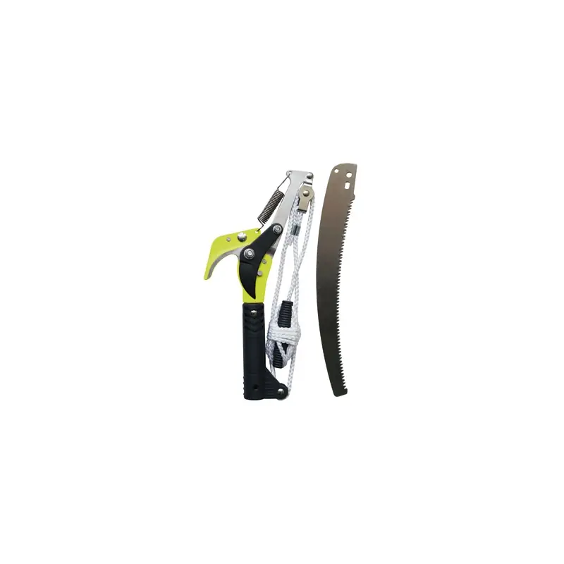 Tijera de podar con serrucho natur 35 cm mango telescopico - Pertigas de podar