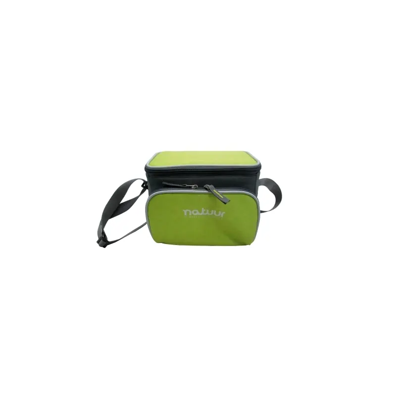 Nevera flexible verde y gris 5 l - Neveras playa