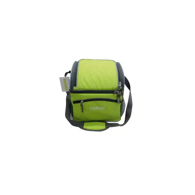 Nevera flexible verde y gris 15 l - Neveras playa