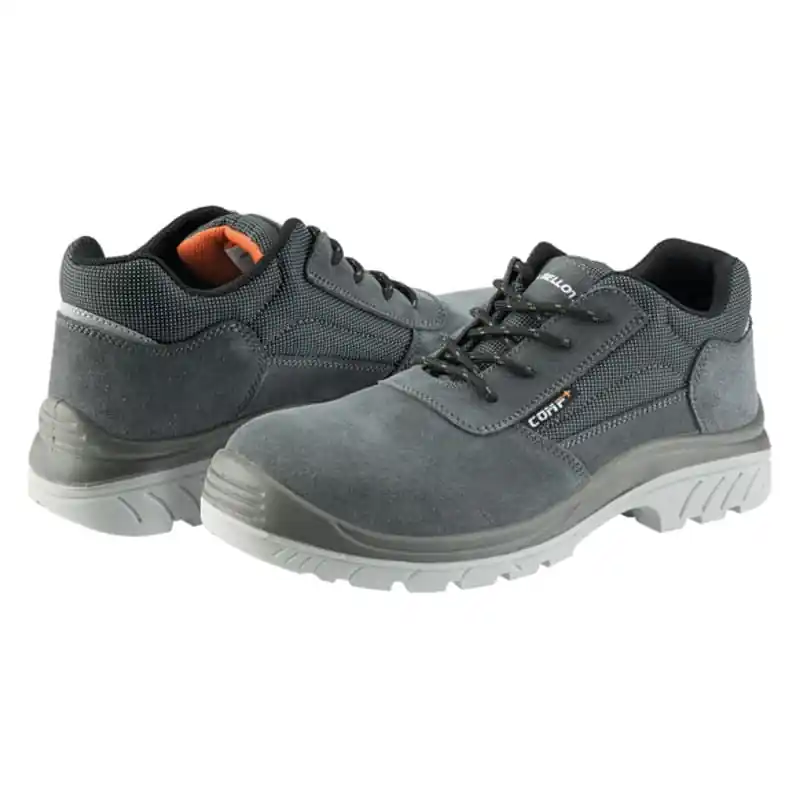Zapato seguridad bellota s1p comp+ serraje gris talla 41 - Zapato seguridad T-41