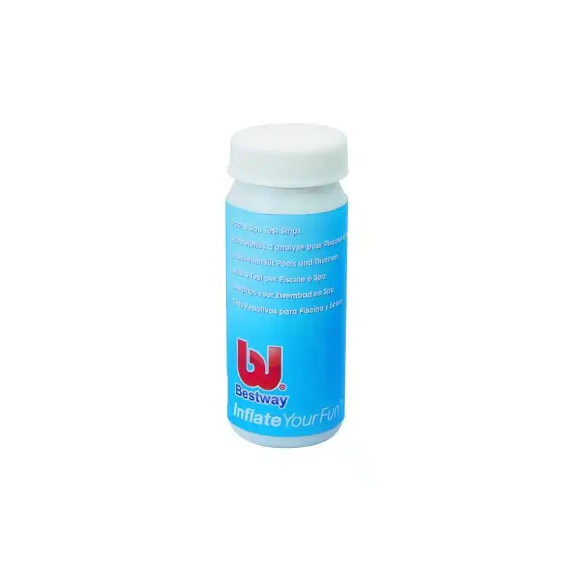 Analizador piscina agua-cloro-cal 50 tiras