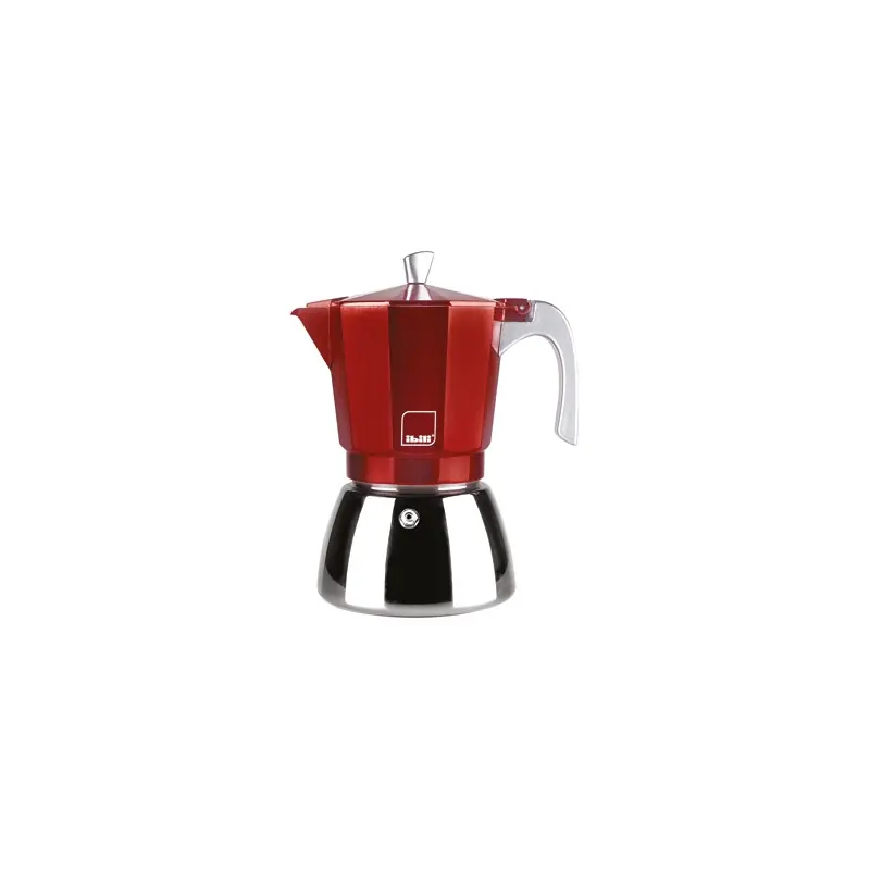 Cafetera ibili acero y aluminio induccion elba 6 tazas - Cafetera italiana inducción