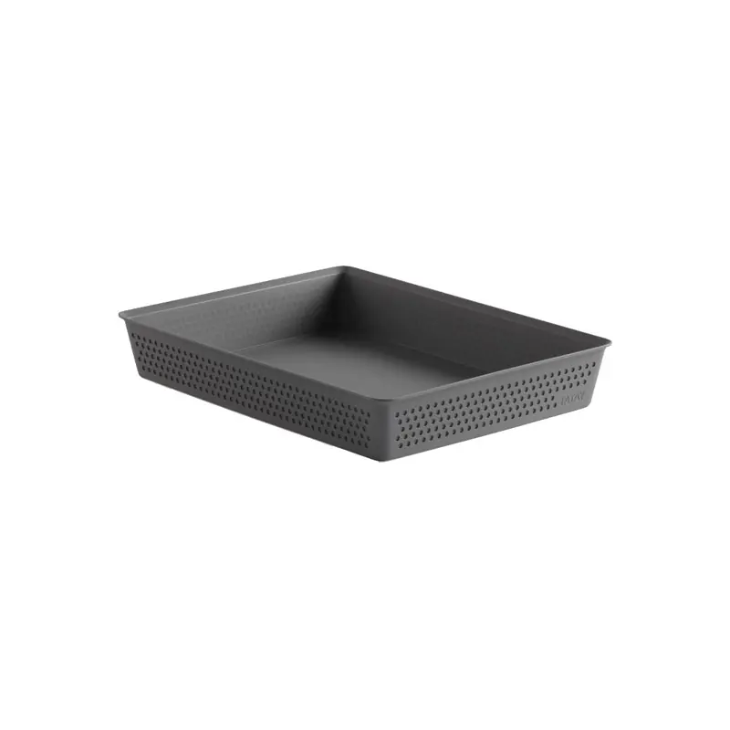 Organizador tatay a4 bohol gris antracita - Cajas organizadoras