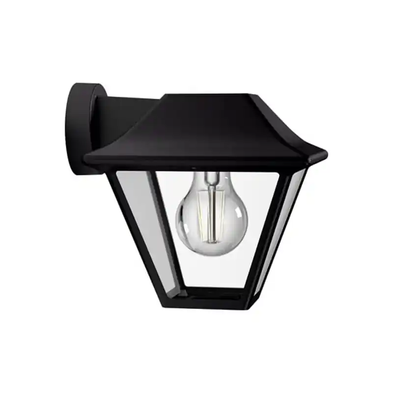 Aplique philips descendente alpenglow negro - Apliques de exterior