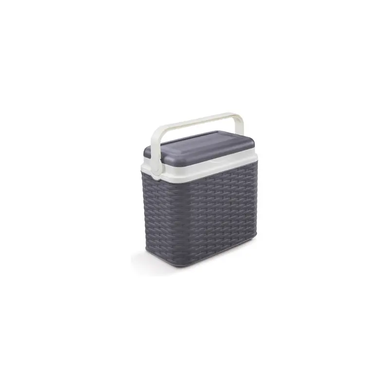 Nevera rigida adriatic ratan antracita 10 l