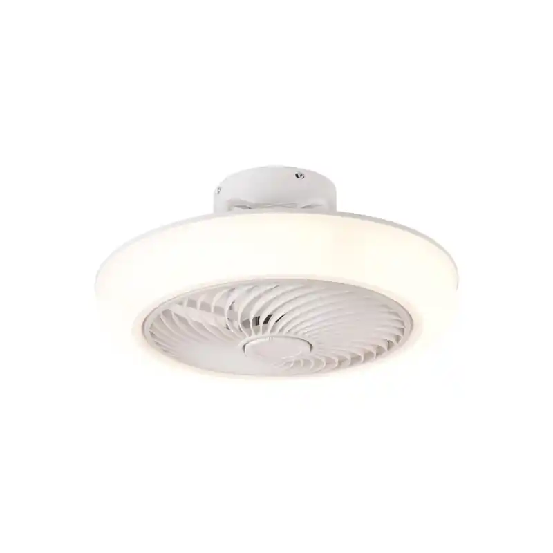 Ventilador de techo plafon blanco 14w Ø45cm - Ventiladores de techo
