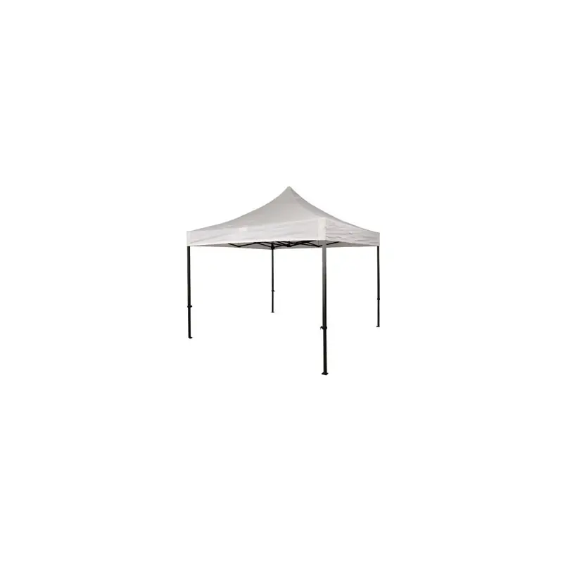 Carpa plegable acero reforzada 3 x 3 m blanco - Pérgolas