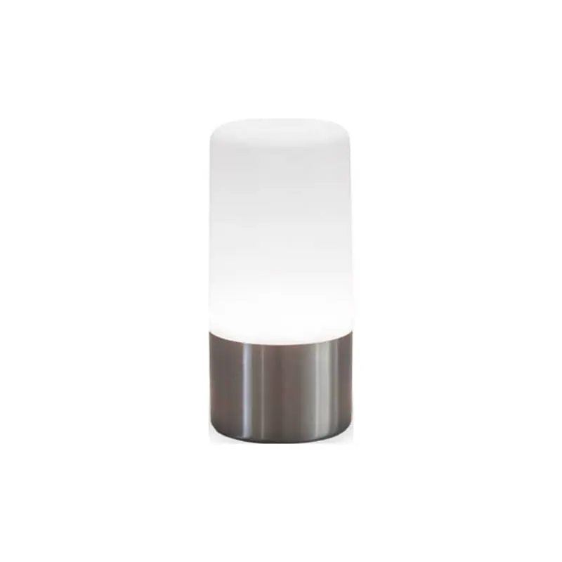 Lampara sobremesa maia bateria recargable 19 x 9 cm 100 lm rgb gris espacial - Lámparas solares
