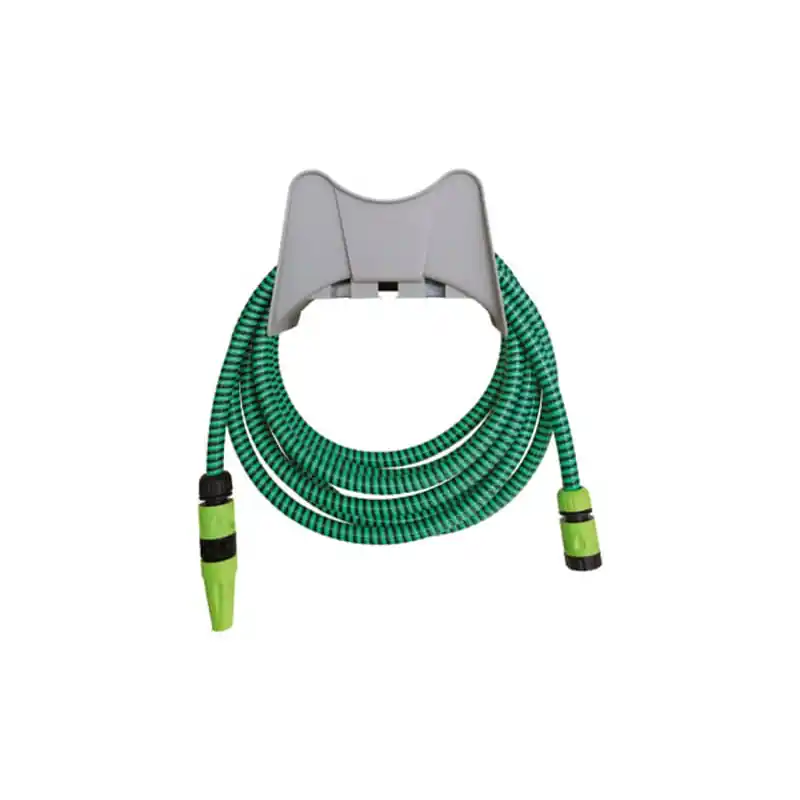 Manguera antitorsion Ø 13 mm con colgador y acceso 10 m - Mangueras de riego jardín
