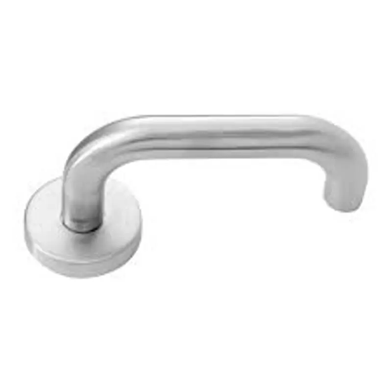 Juego 2 manillas roseta u micel inox satinado 585 - Manetas puertas