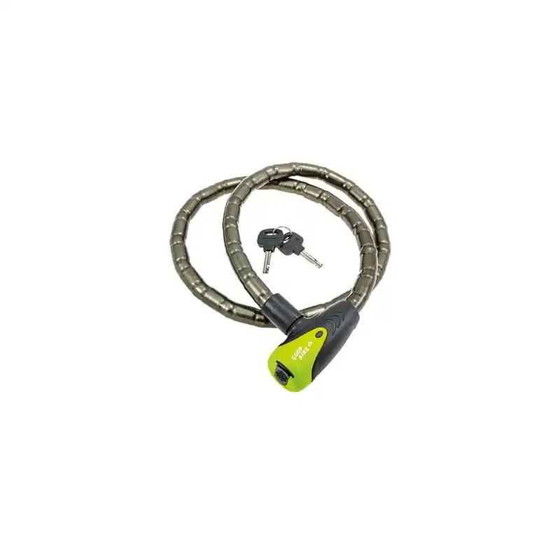 Antirrobo moto llave 18x1200mm acero y pvc - Candados para moto