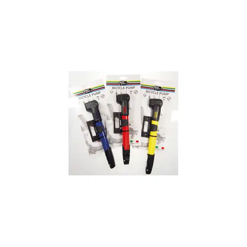 Bomba bicicleta aluminio para valvulas fv/av/ - Accesorios para coche