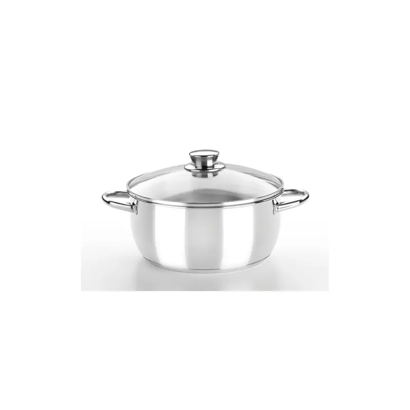 Cacerola con tapa cristal monix optima 20 cm - Cacerolas Monix