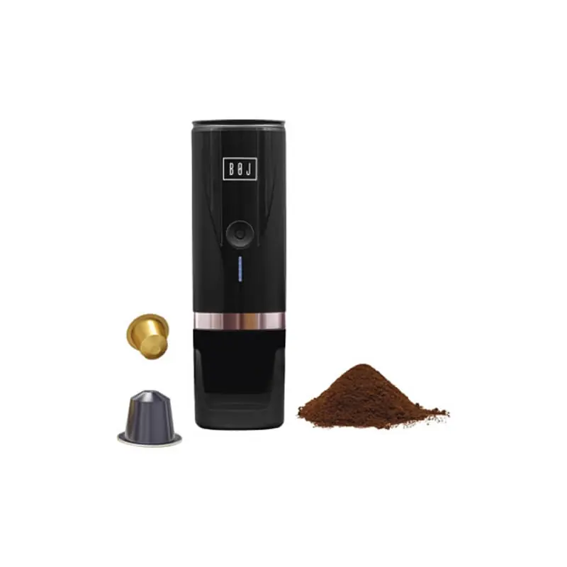 Cafetera portatil boj a bateria usb 80 ml negra - Cafeteras electricas