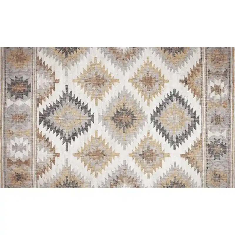 Alfombra vinilica 50x110 kilim grises - Alfombras vinílicas