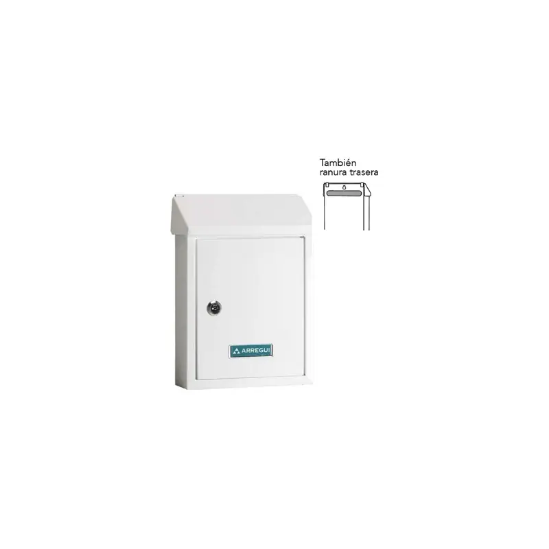 Buzon exterior acero smart blanco - Buzones exteriores