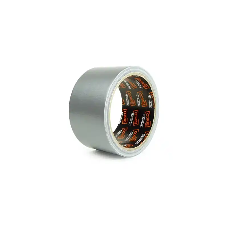 Cinta americana brico 10 m x 50 mm plata - Muebles