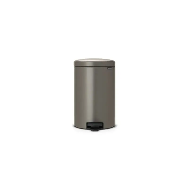 Cubo de basura brabantia 20 l platinum newicon - Cubos de basura