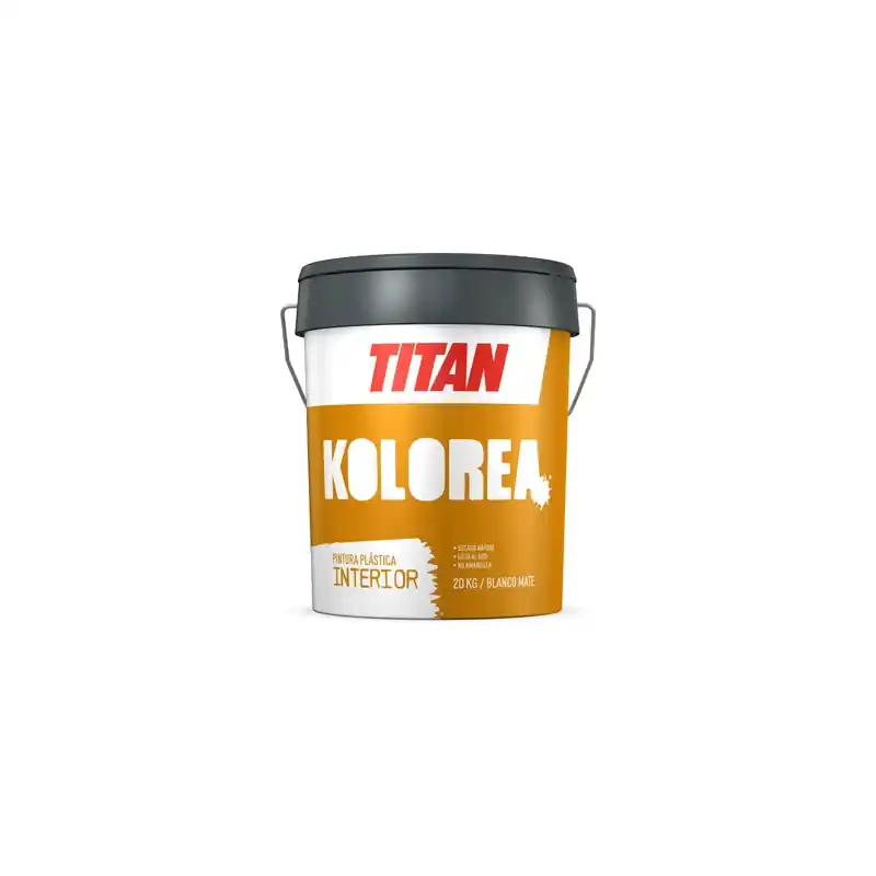 Pintura plastica interior refresh mate 20 kg blanco