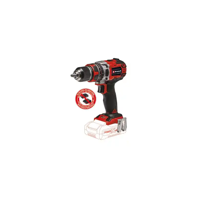 Taladro percutor einhel tp-cd 18/50 li-i bl sin escobillas sin bateria