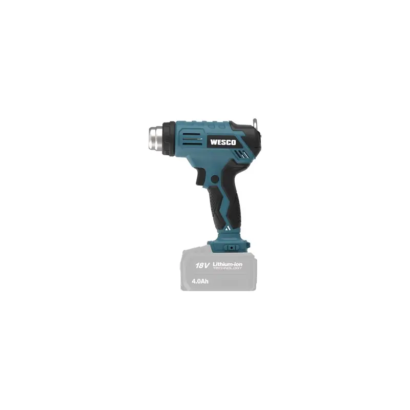 Decapador wesco 18v 200l min temperatura 350/550ºc sin bateria