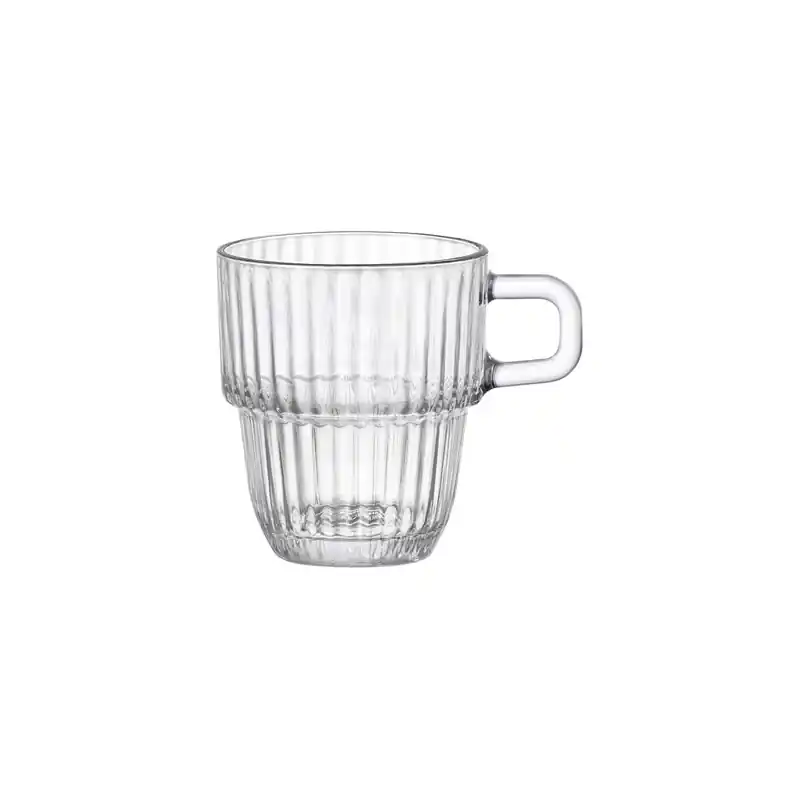 Taza vidrio grabado barshine 8,9 cl cafe - Taza de caf?