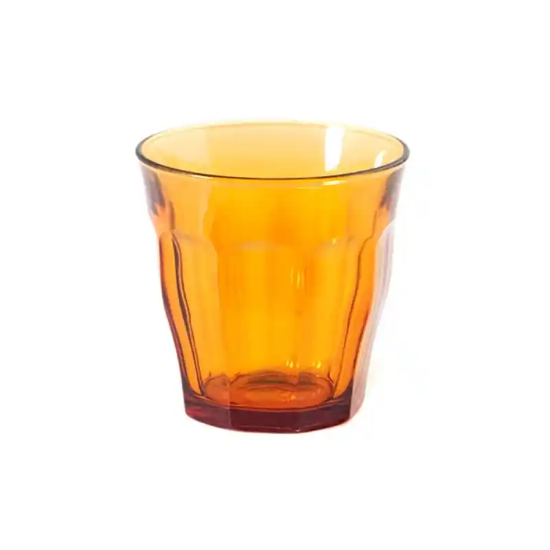 Vaso agua vidrio picardie pack 4 31 cl ambar - Vasos