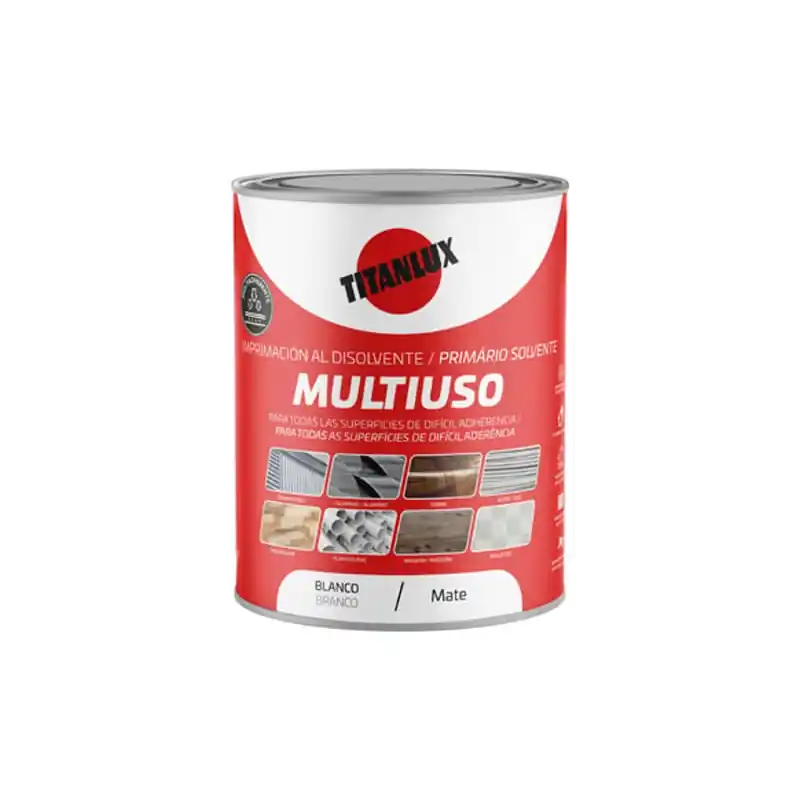 Imprimacion sintetica titanlux multiuso 750 ml blanco - Imprimación