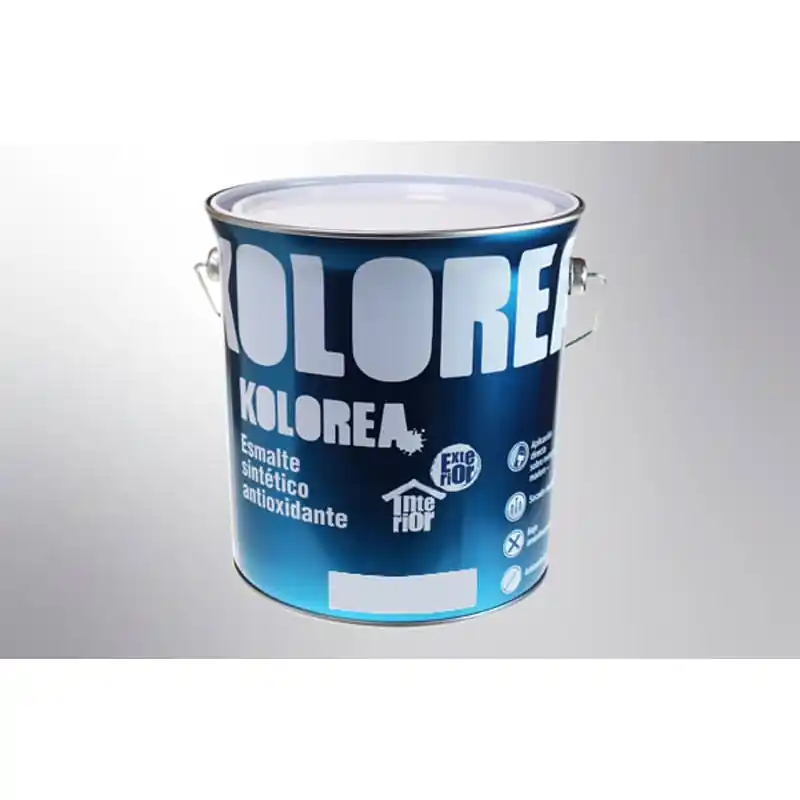 Esmalte sintetico antioxido brillo 4l aluminio ral 9006 - Esmalte sintético