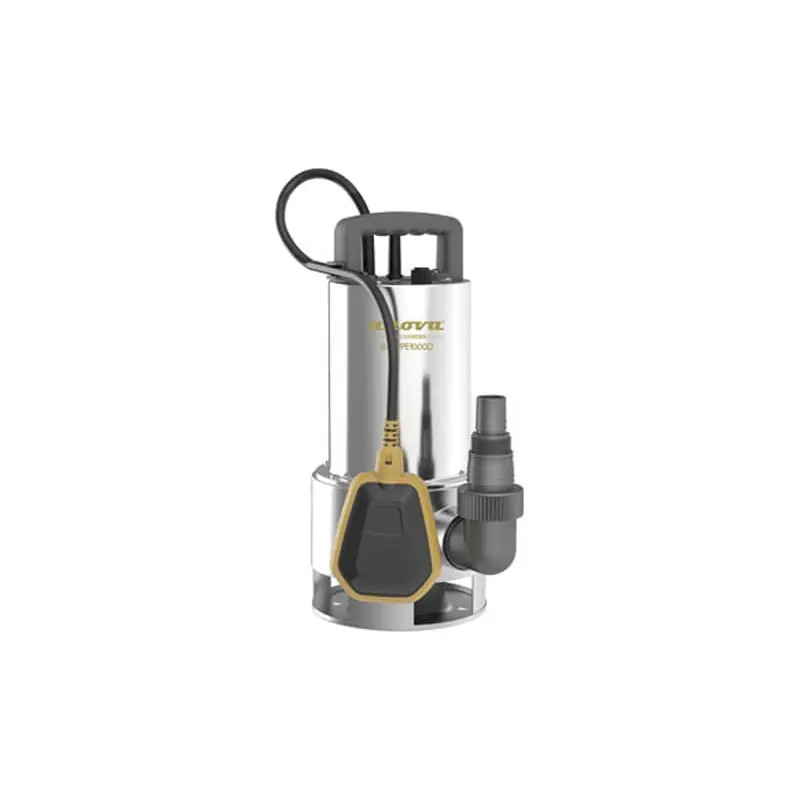 Bomba electrica sumergible aguas sucias 1000 w acero razo - Bomba de agua sucia