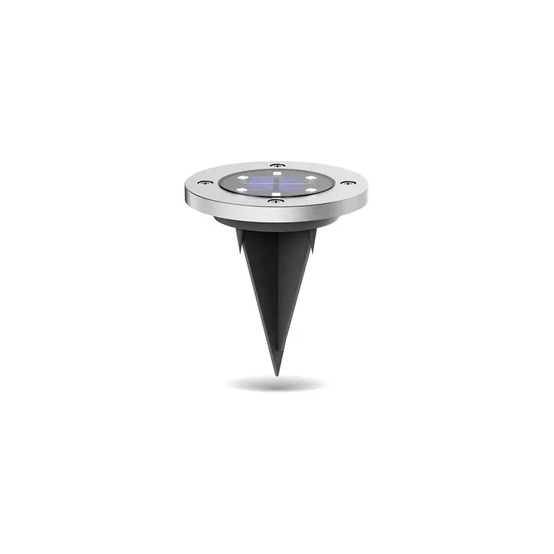Baliza solar metal ip44 8 horas de autonomia - Lámparas solares