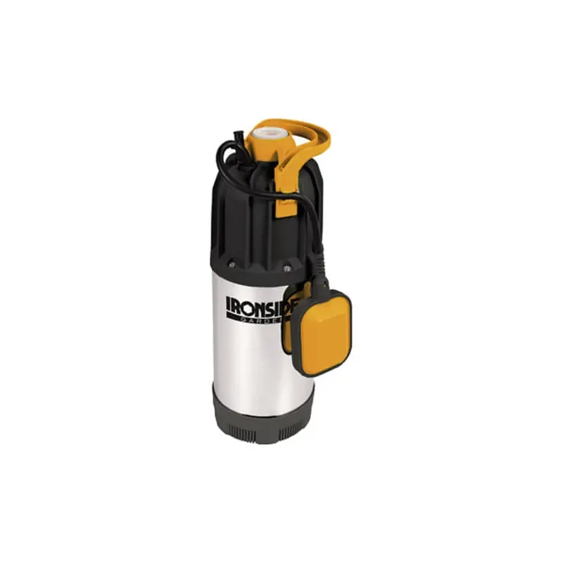 Bomba sumergible ironside pozos aguas limpias 1000 w inox 6500 l/h - Bombas de agua limpia